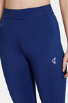 Zelocity Quick Dry Gym Leggings - Blue Depth — thumbnail 5